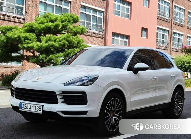 Porsche Cayenne (PO536) 2020 Белый из Кореи