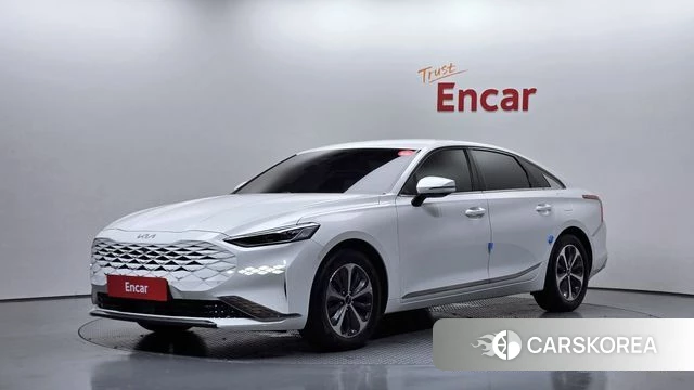 Kia K8 Hybrid 2023 Белый из Кореи