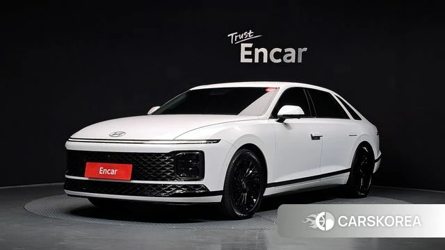 Hyundai Grandeur Hybrid (GN7) 2023 Белый из Кореи