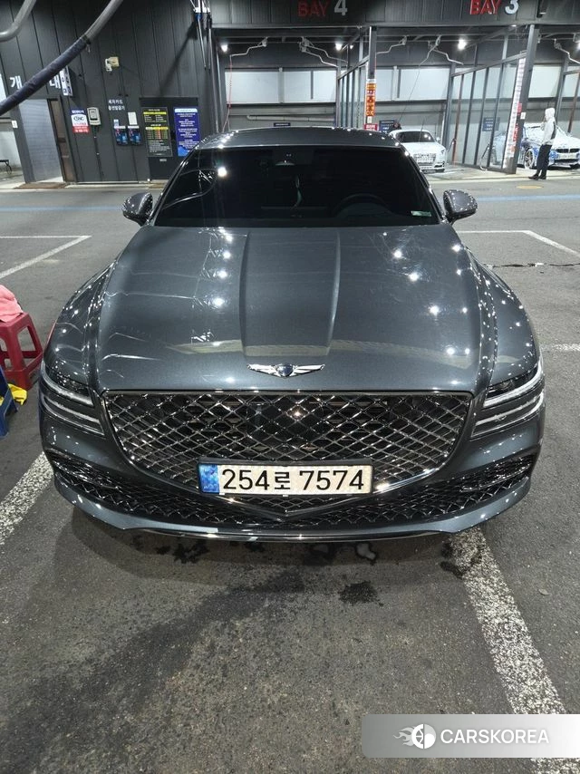 Genesis G80 (RG3) 2020 Черный из Кореи