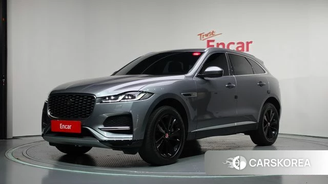 Jaguar F-PACE 2022 Серебристо-серый из Кореи