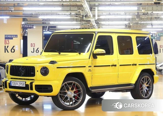 Mercedes-Benz G-Class W463b 2024 Желтый из Кореи