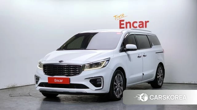 Kia The New Carnival 2018 Белый из Кореи