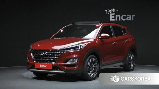 Hyundai All New Tucson 2019 Красный из Кореи