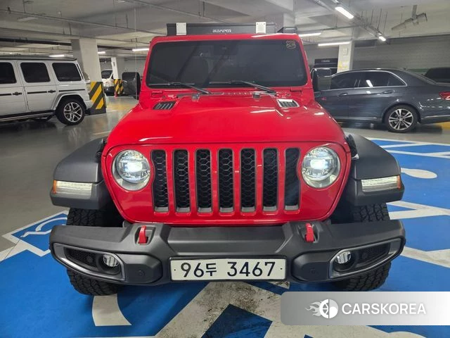 Jeep Gladiator (JT) 2021 Красный из Кореи