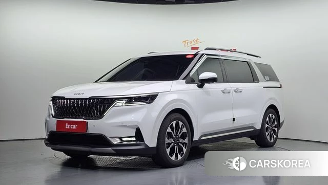 Kia Carnival 4th generation 2023 Белый из Кореи