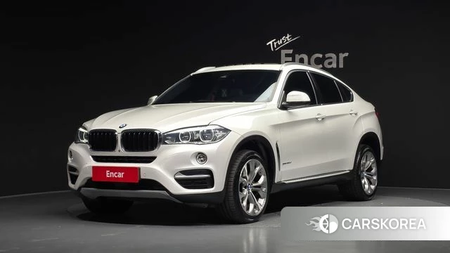 BMW X6 (F16) 2018 Белый из Кореи