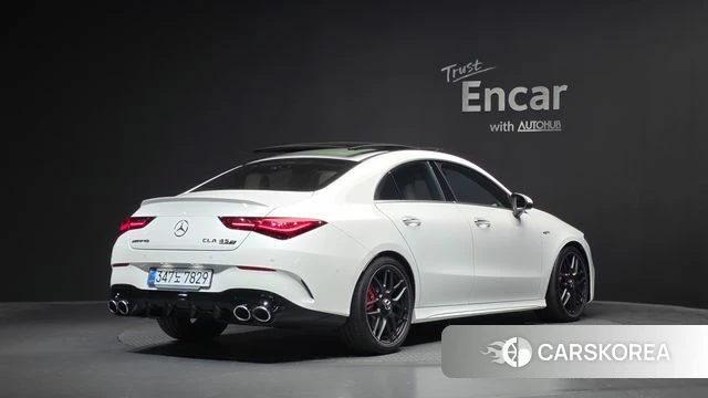 Mercedes-Benz CLA-Class C118 2025 Белый из Кореи