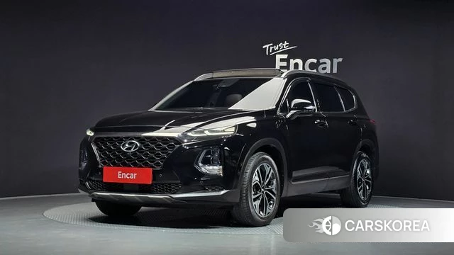 Hyundai Santa Fe TM 2018 Черный из Кореи