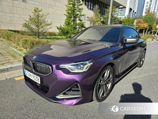 BMW 2 Series (G42) 2022 Фиолетовый из Кореи
