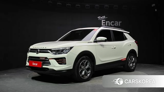 Ssangyong Beautiful Korando 2019 Белый из Кореи