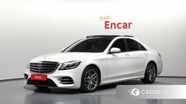 Mercedes-Benz S-Class W222 2020 Белый из Кореи