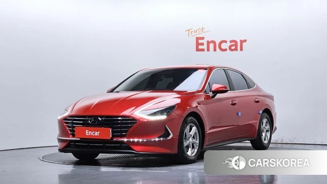 Hyundai Sonata (DN8) 2019 Красный из Кореи