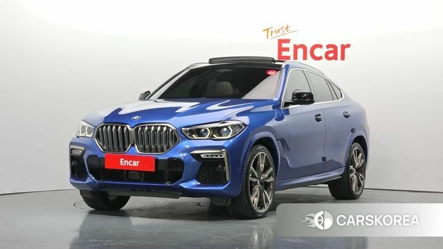 BMW X6 (G06) 2020 Синий из Кореи