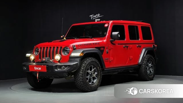 Jeep Wrangler (JL) 2019 Красный из Кореи