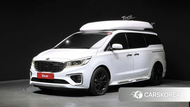 Kia The New Carnival 2018 Белый из Кореи