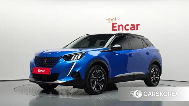 Peugeot e-2008 second generation 2021 Синий из Кореи