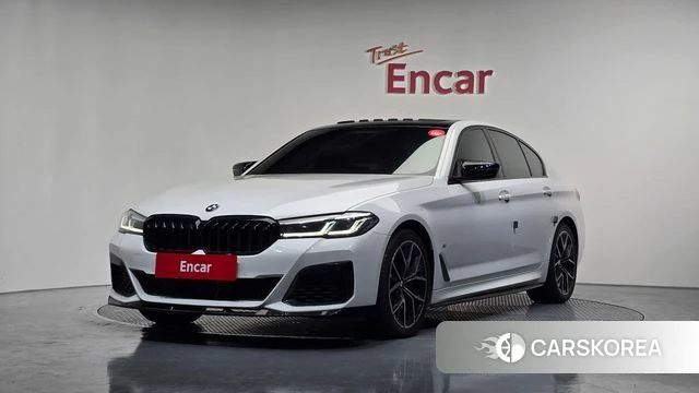 BMW 5 Series (G30) 2022 Белый из Кореи