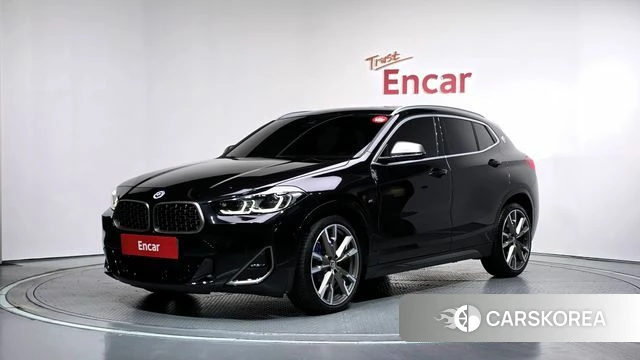 BMW X2 (F39) 2022 Черный из Кореи