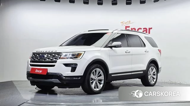 Ford Explorer 2019 Белый из Кореи