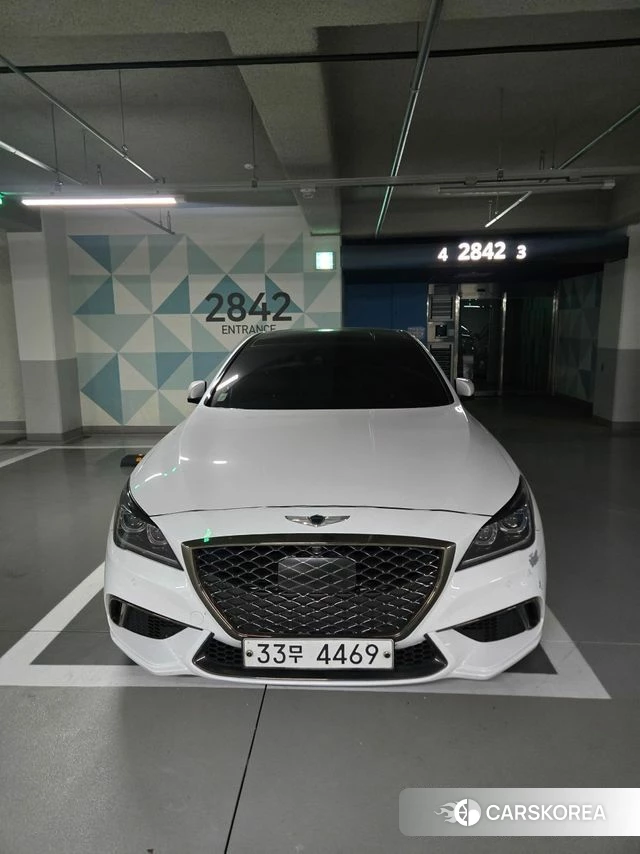Genesis G80 2019 Белый из Кореи