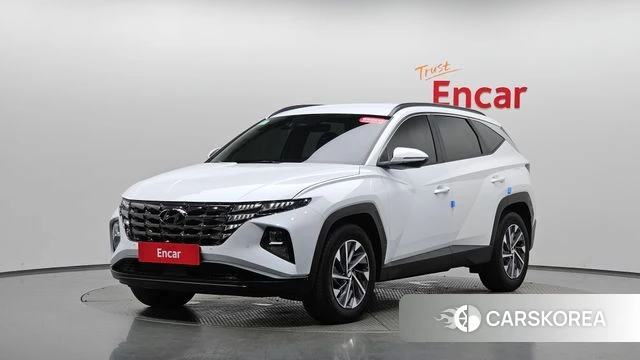 Hyundai Tucson Hybrid (NX4) 2023 Белый из Кореи