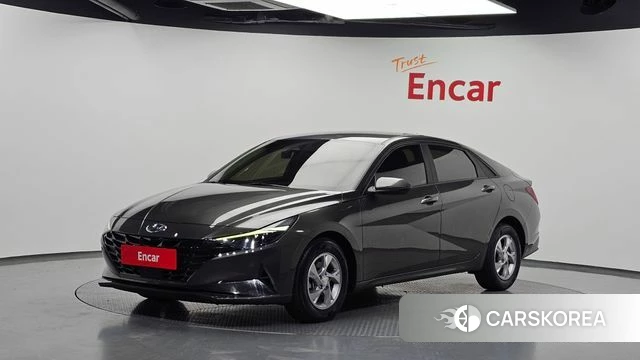 Hyundai Avante (CN7) 2021 Серый из Кореи