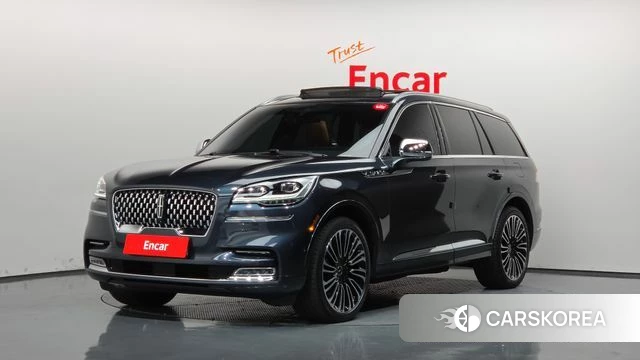 Lincoln Aviator 2nd generation 2022 Серый из Кореи