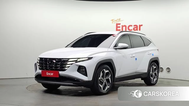 Hyundai Tucson (NX4) 2023 Белый из Кореи