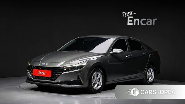 Hyundai Avante (CN7) 2021 Серый из Кореи
