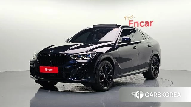 BMW X6 (G06) 2023 Синий из Кореи
