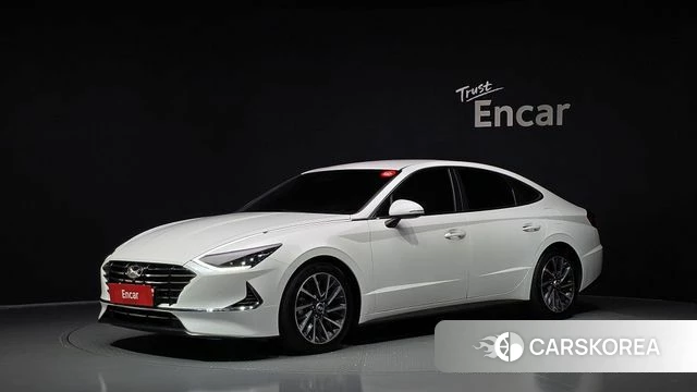 Hyundai Sonata (DN8) 2019 Белый из Кореи