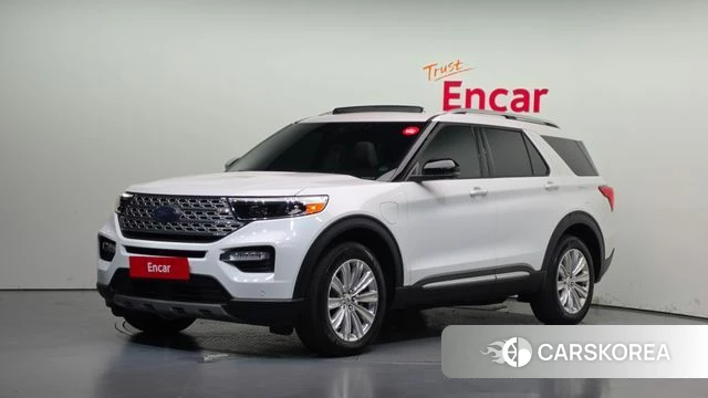 Ford Explorer 6th Generation 2021 Белый из Кореи