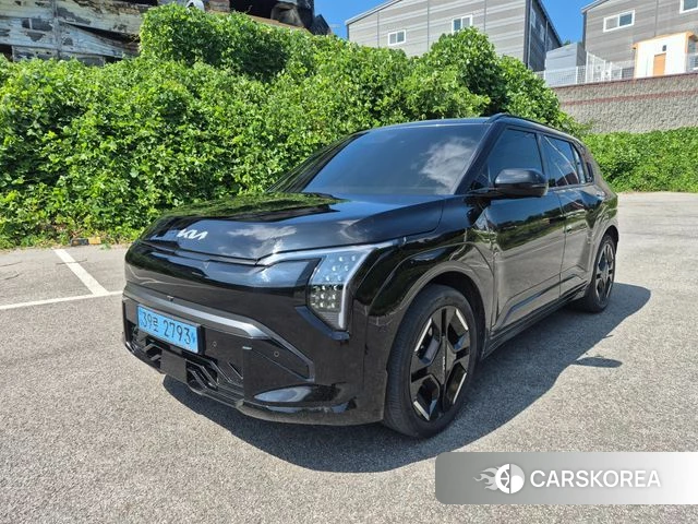 Kia EV3 2024 Черный из Кореи