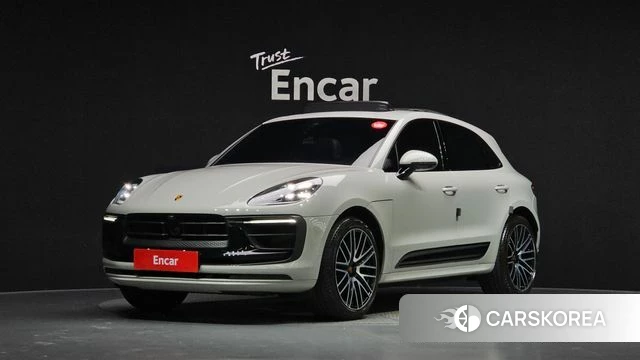 Porsche Macan 2022 Серебристо-серый из Кореи