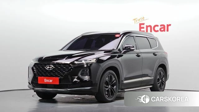 Hyundai Santa Fe TM 2018 Черный из Кореи