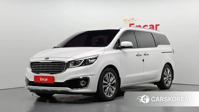 Kia All New Carnival 2018 Белый из Кореи