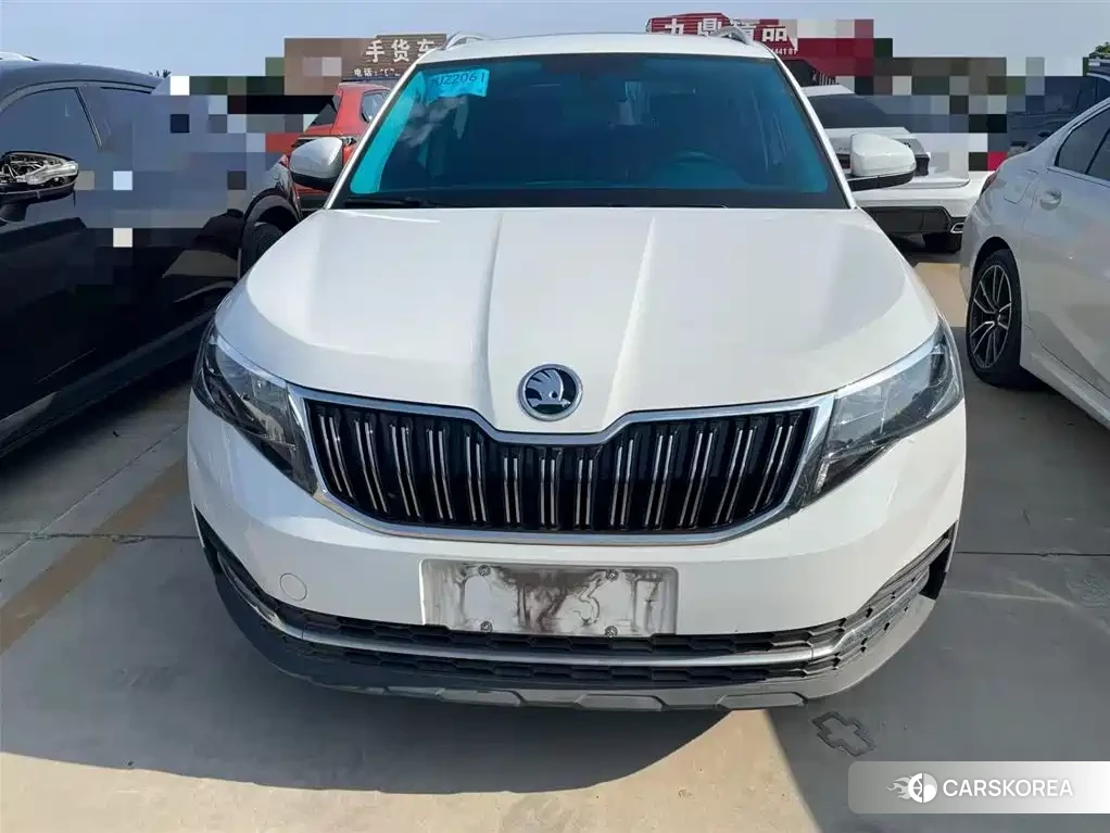 Skoda Kamiq 2024 Белый из Китая