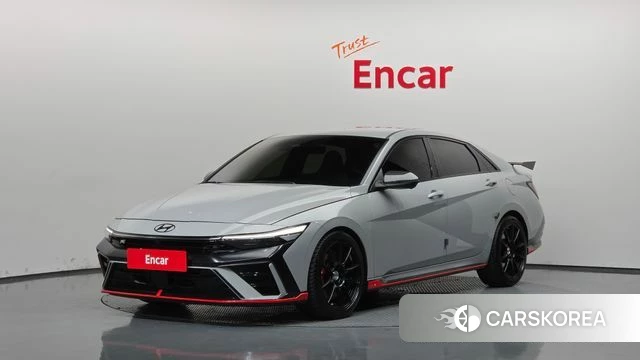 Hyundai The New Avante (CN7) 2024 Серебристо-серый из Кореи