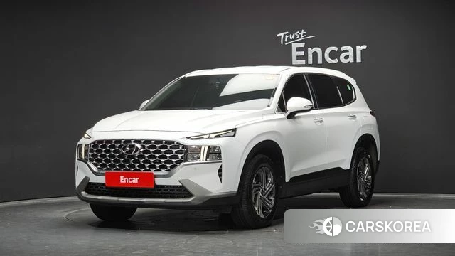 Hyundai The New Santa Fe 2021 Белый из Кореи