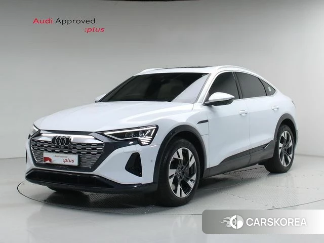 Audi Q8 e-Tron (GE) 2024 Белый из Кореи