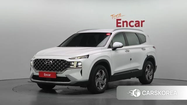 Hyundai The New Santa Fe 2022 Белый из Кореи