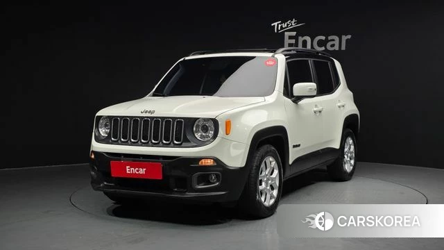 Jeep Renegade 2018 Белый из Кореи