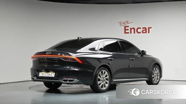 Hyundai The New Grandeur IG Hybrid 2020 Серый из Кореи