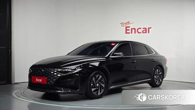 Hyundai The New Grandeur IG Hybrid 2020 Черный из Кореи