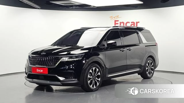 Kia Carnival 4th generation 2021 Черный из Кореи