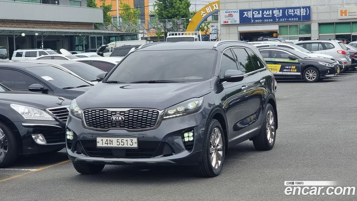 Kia The New Sorento 2018 Серый из Кореи
