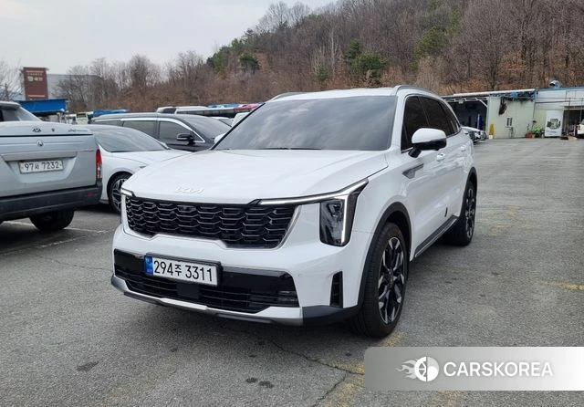 Kia The New Sorento 4th Generation 2023 Белый из Кореи