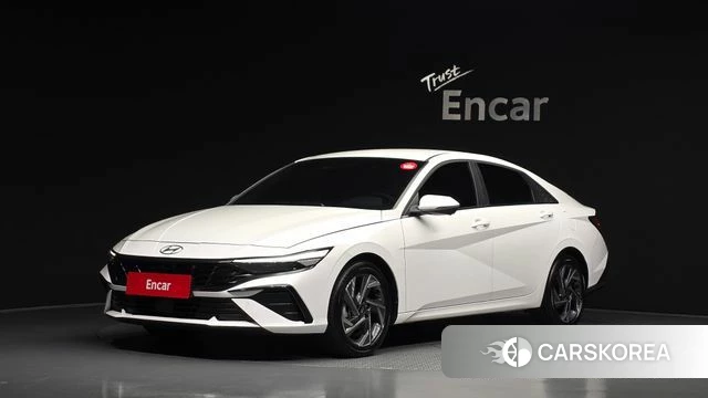 Hyundai The New Avante (CN7) 2023 Белый из Кореи