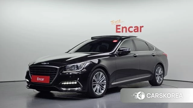 Genesis G80 2018 Черный из Кореи